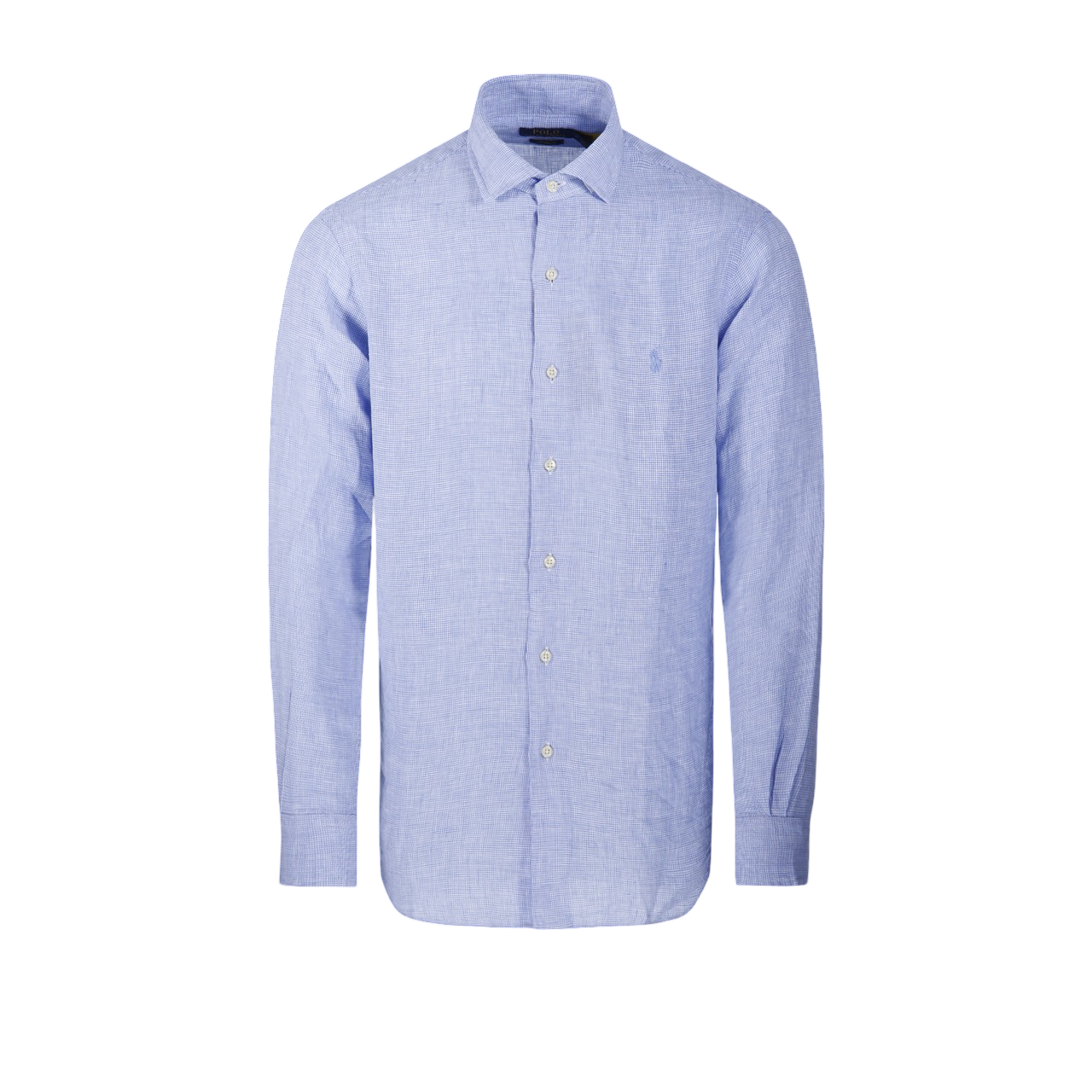 Polo Ralph Lauren Camicia In Lino Pied De Poule