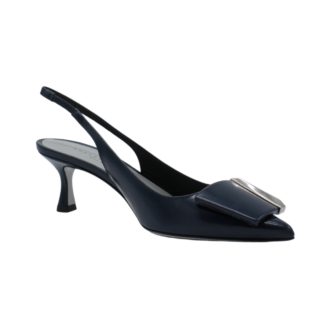 Roberto Festa Slingback Spazzolato con Accessorio Medina