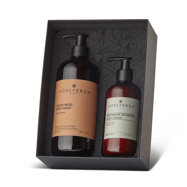 WOOD MOSS SHOWER & CREAM GIFT BOX