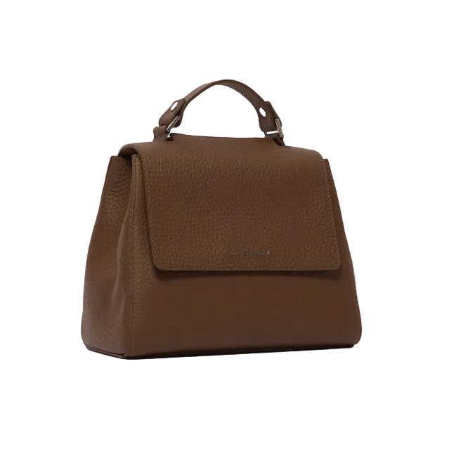 Borsa Sveva Soft Piccola a mano in pelle con tracolla