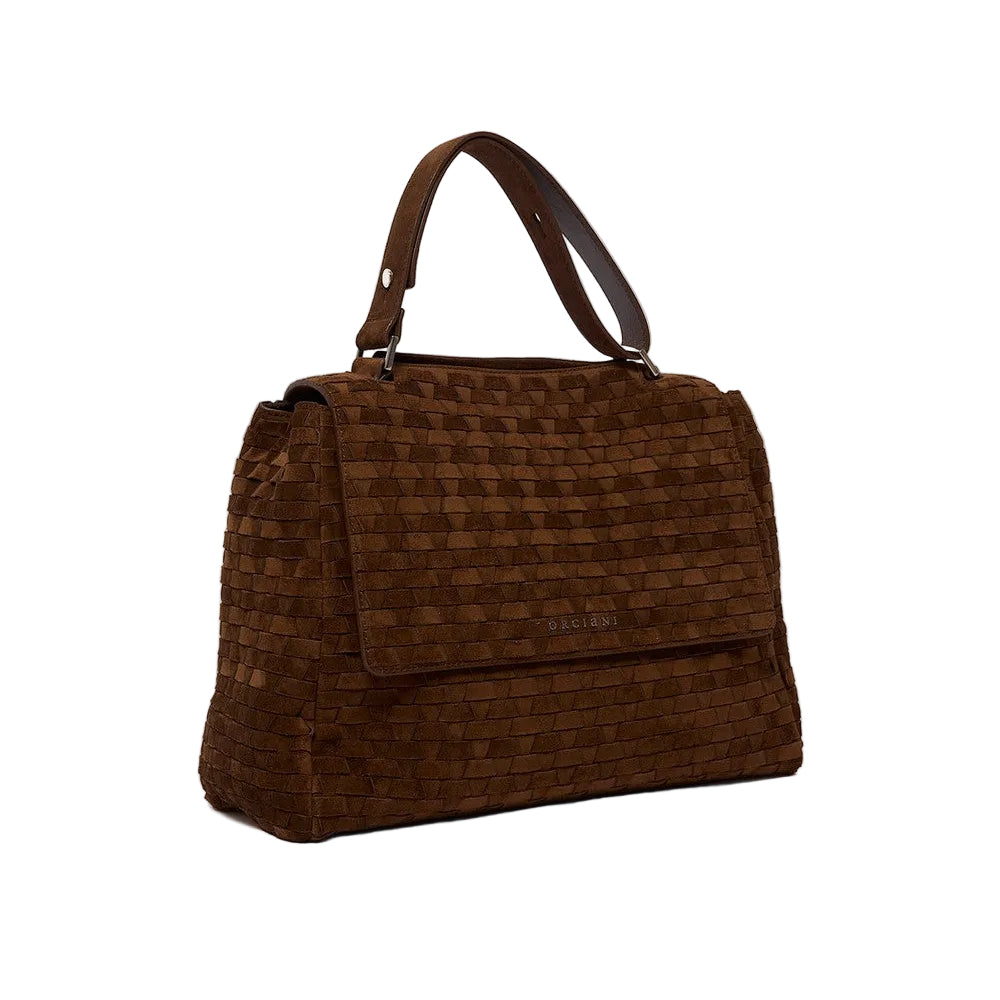Borsa Sveva M Peach Woven