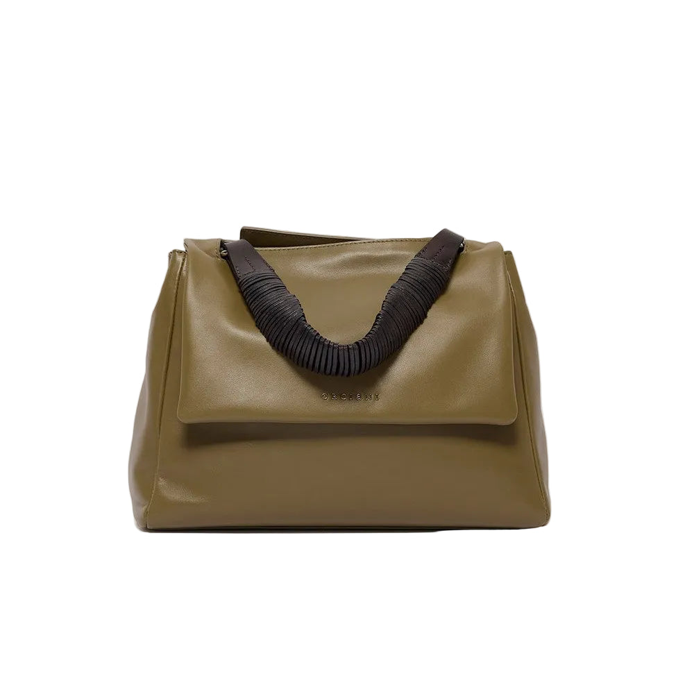 Borsa Sveva Jungle Midi a spalla in pelle con tracolla