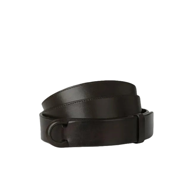 Cintura NoBuckle Bull Soft in Cuoio