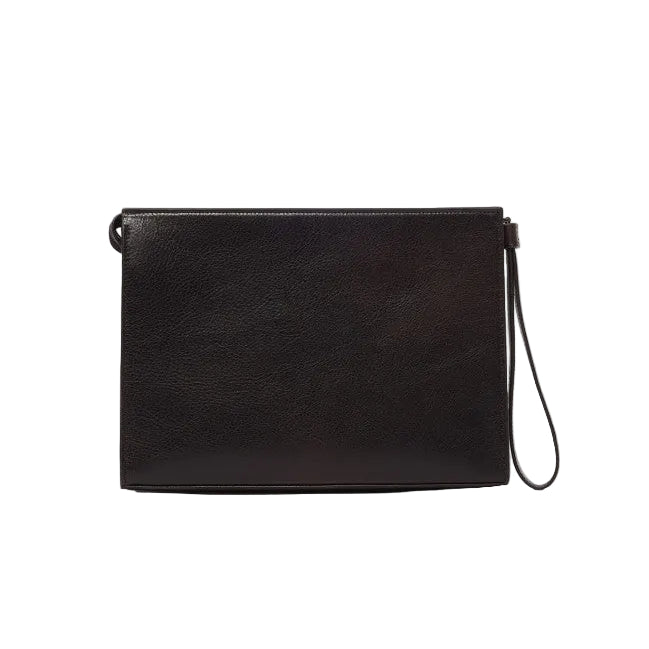 Pochette Small Lagoon in pelle con polsiera