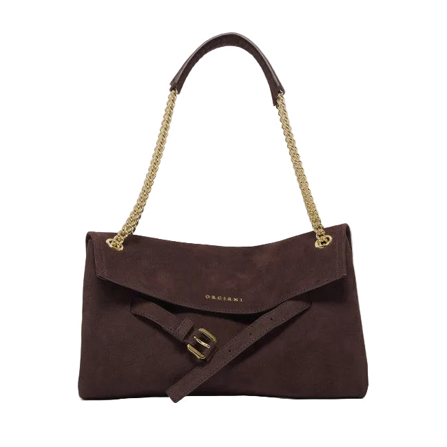 Borsa Venus Nabucco Small a spalla in pelle nabuk