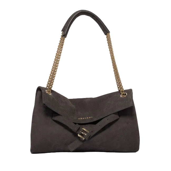 Borsa Venus Nabucco Small a spalla in pelle nabuk