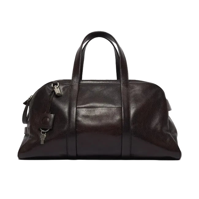 Borsone Off Duty Lagoon Midi in pelle