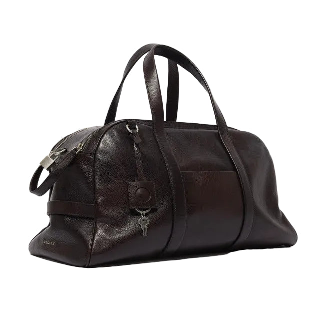 Borsone Off Duty Lagoon Midi in pelle