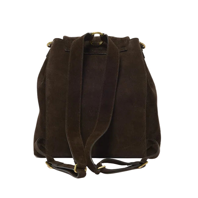 Zaino The Door Peach in suede
