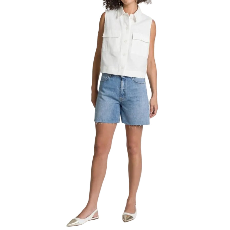 Bermuda in Denim Cinque Tasche