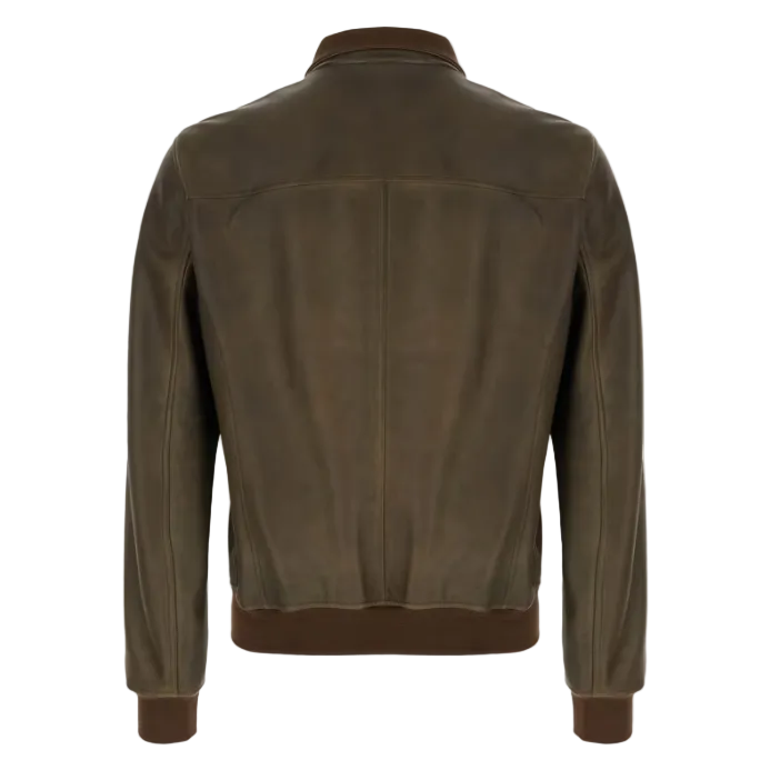 Bomber Estivo in Suede Jeff