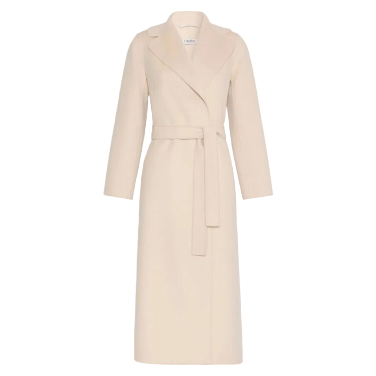Cappotto a vestaglia in drap di lana Poldo