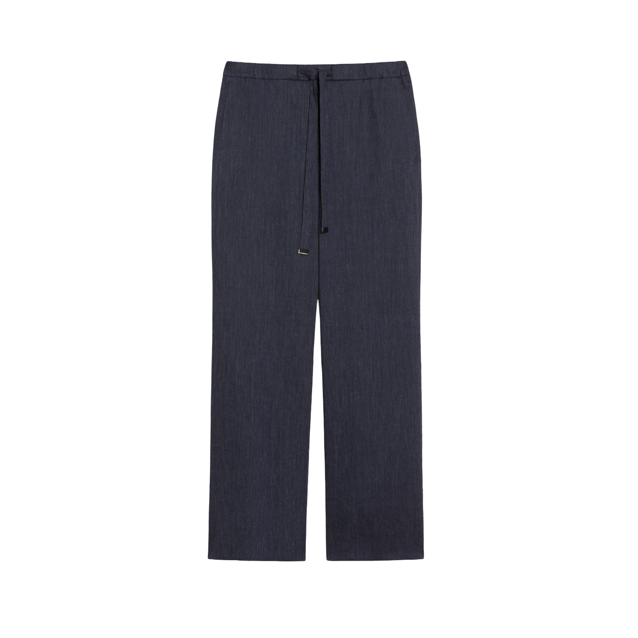 'S Max Mara Pantalone Largo Effetto Denim