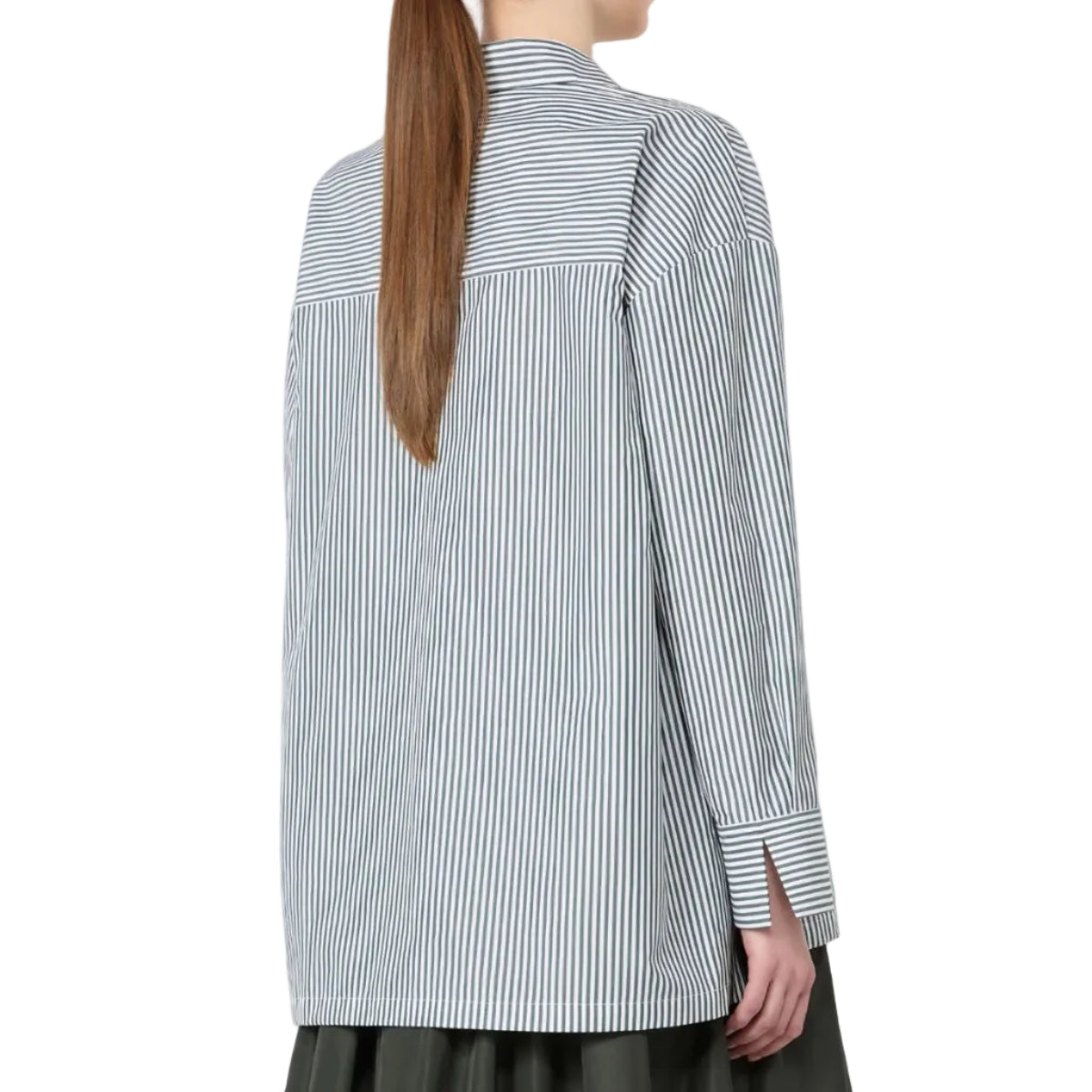 Blusa in popeline di cotone Cristel
