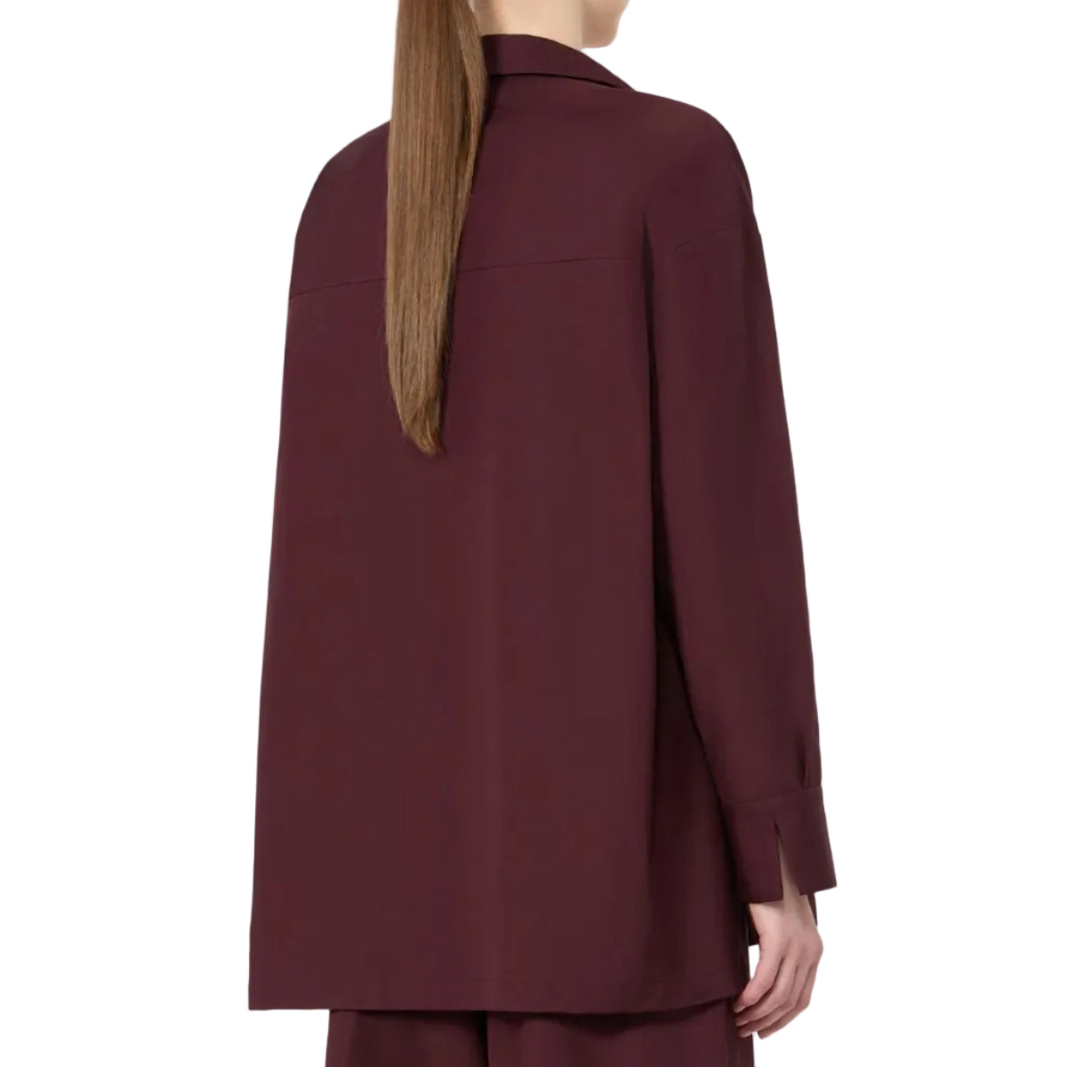Blusa in popeline di cotone Cristel