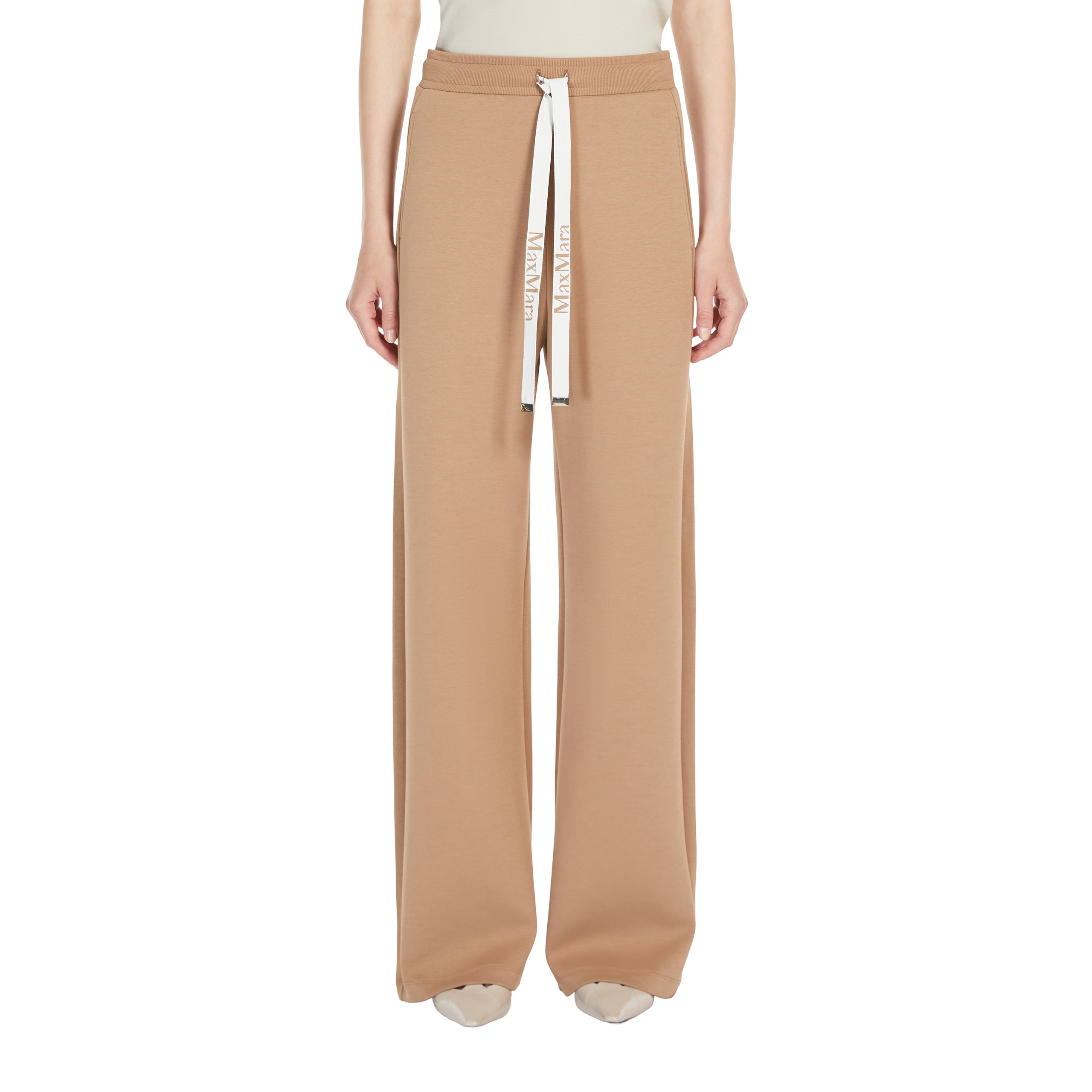 'S Max Mara Pantalone In Felpa Con Coulisse