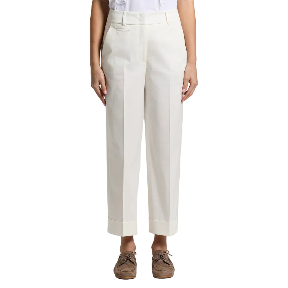 Pantalone in gabardina leggera di cotone