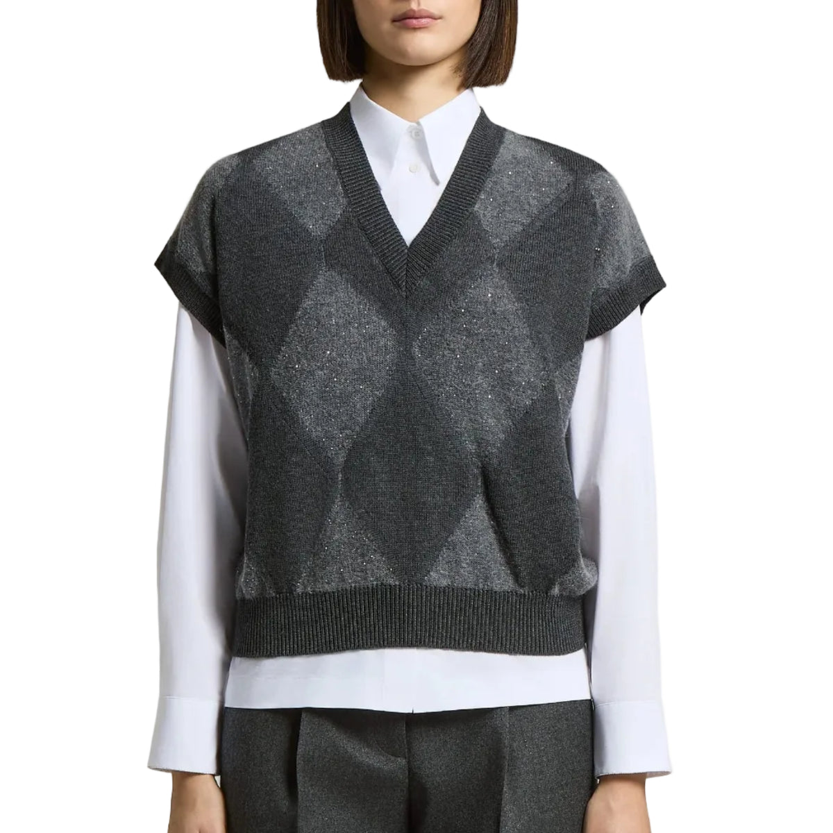 Maglia in misto alpaca e lana vergine
