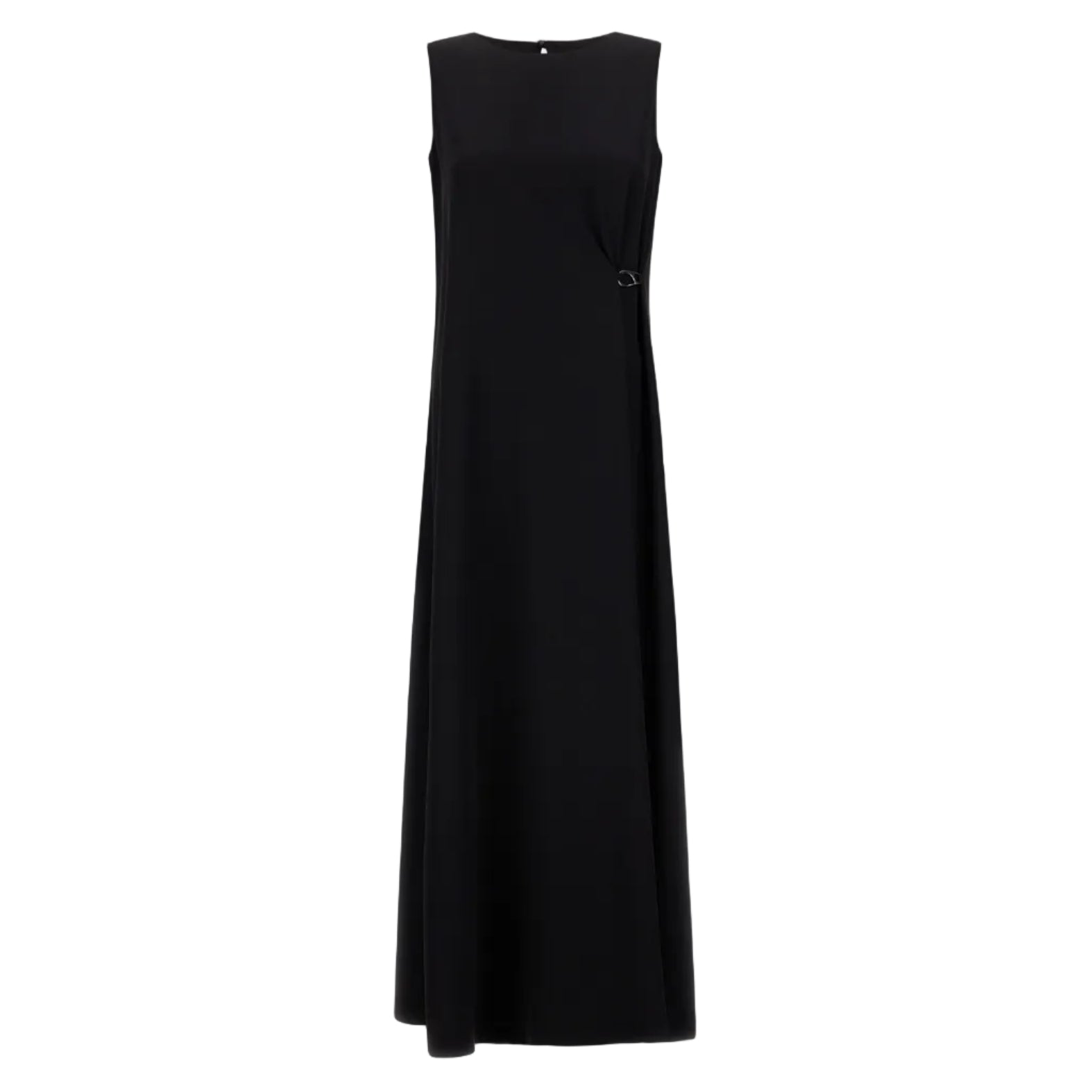 Abito Lungo in Fluid Diagonal