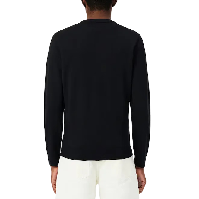 Maglione girocollo in lana merino