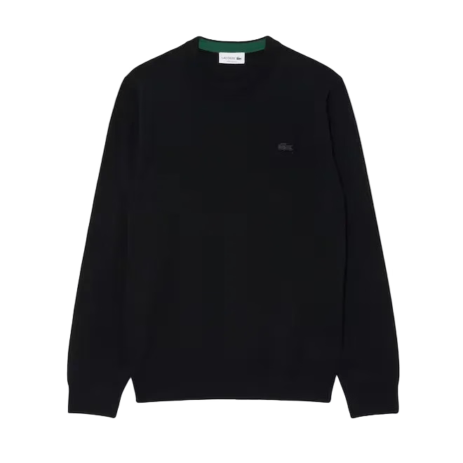 Maglione girocollo in lana merino