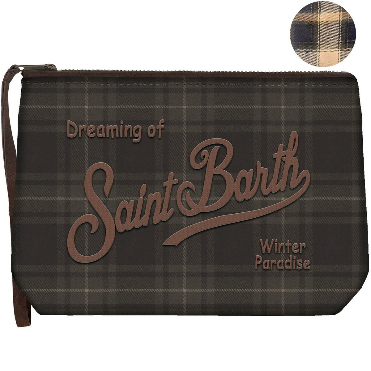 Pochette Aline Wax in Fantasia Tartan
