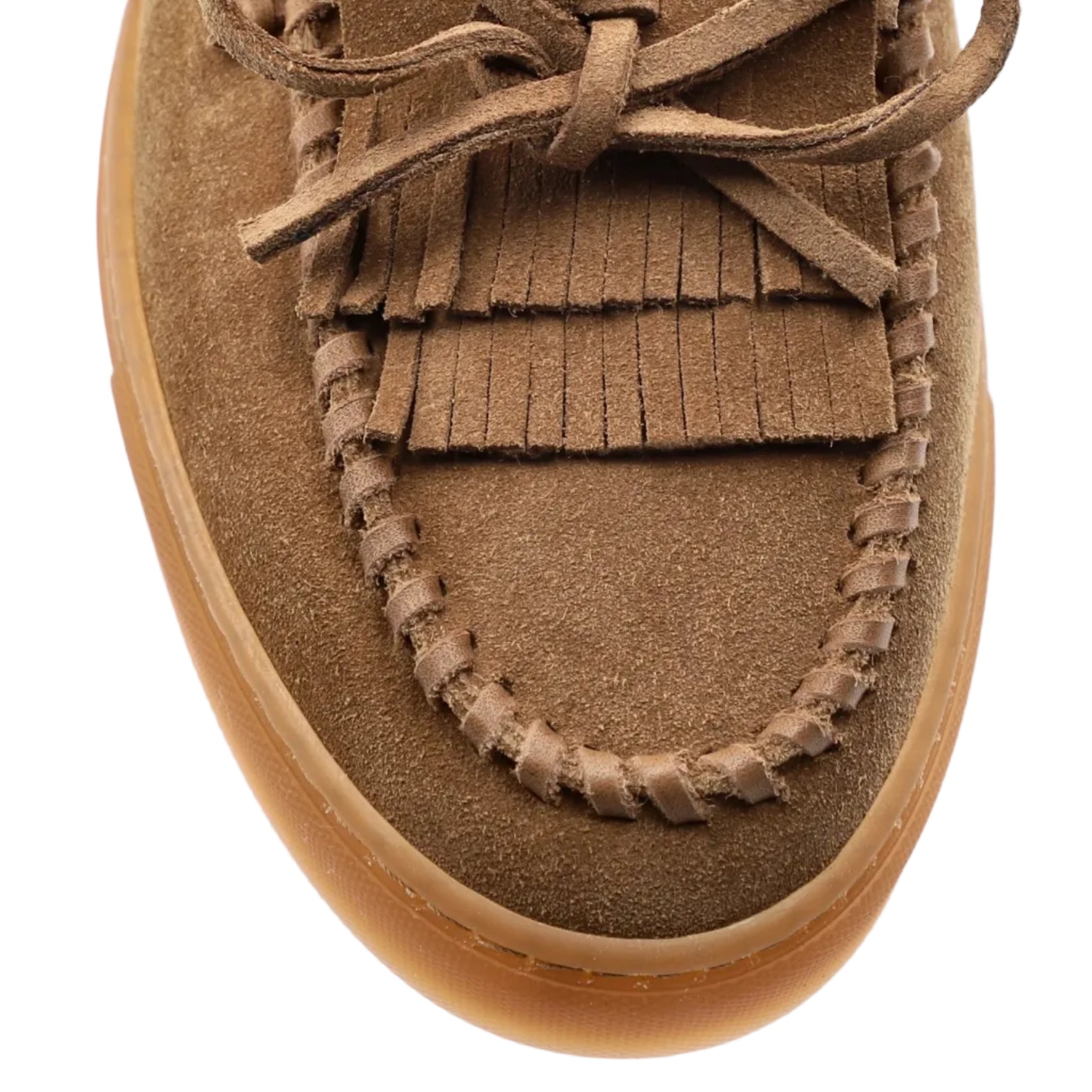 Mocassino con Nappine in Suede