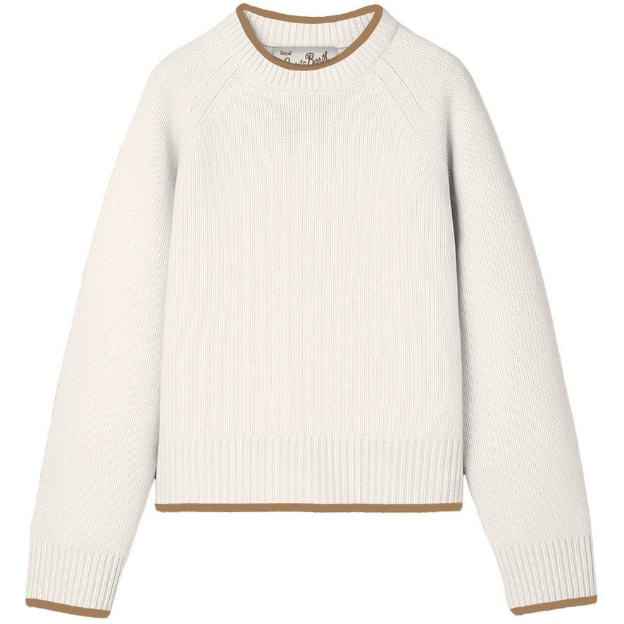 Maglione Delphine con Bordi a Contrasto