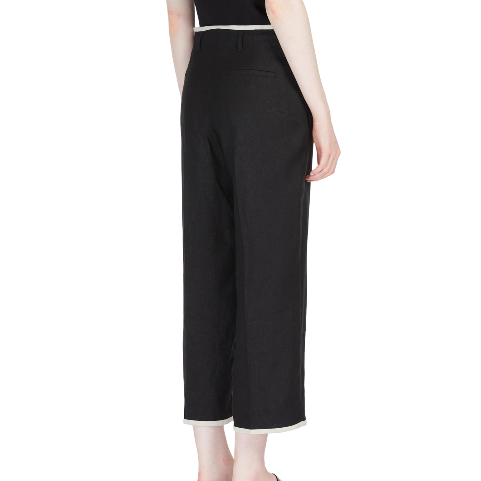 'S Max Mara Pantalone in Lino Largo