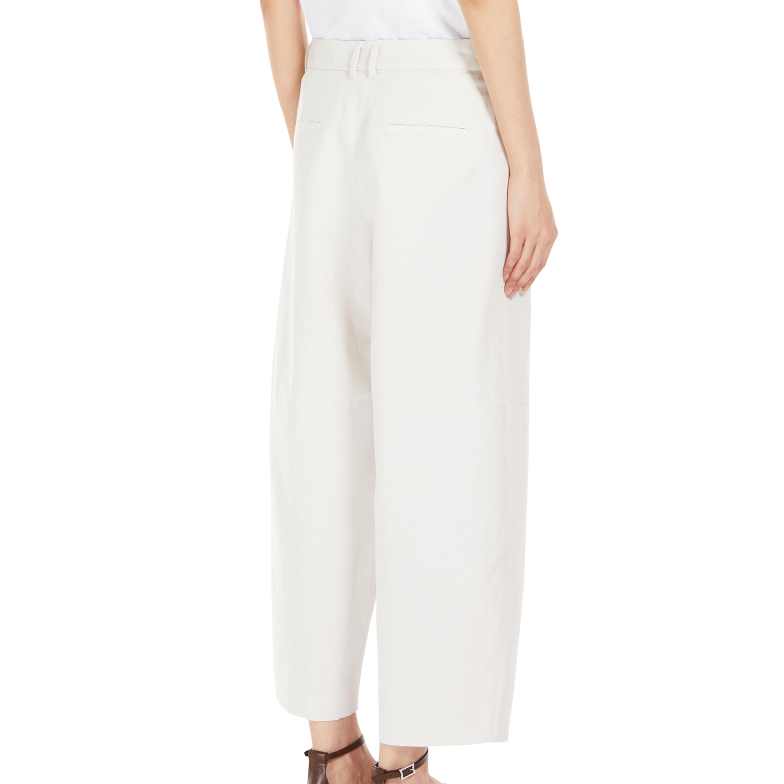 'S Max Mara Pantalone Baggy In Canvas