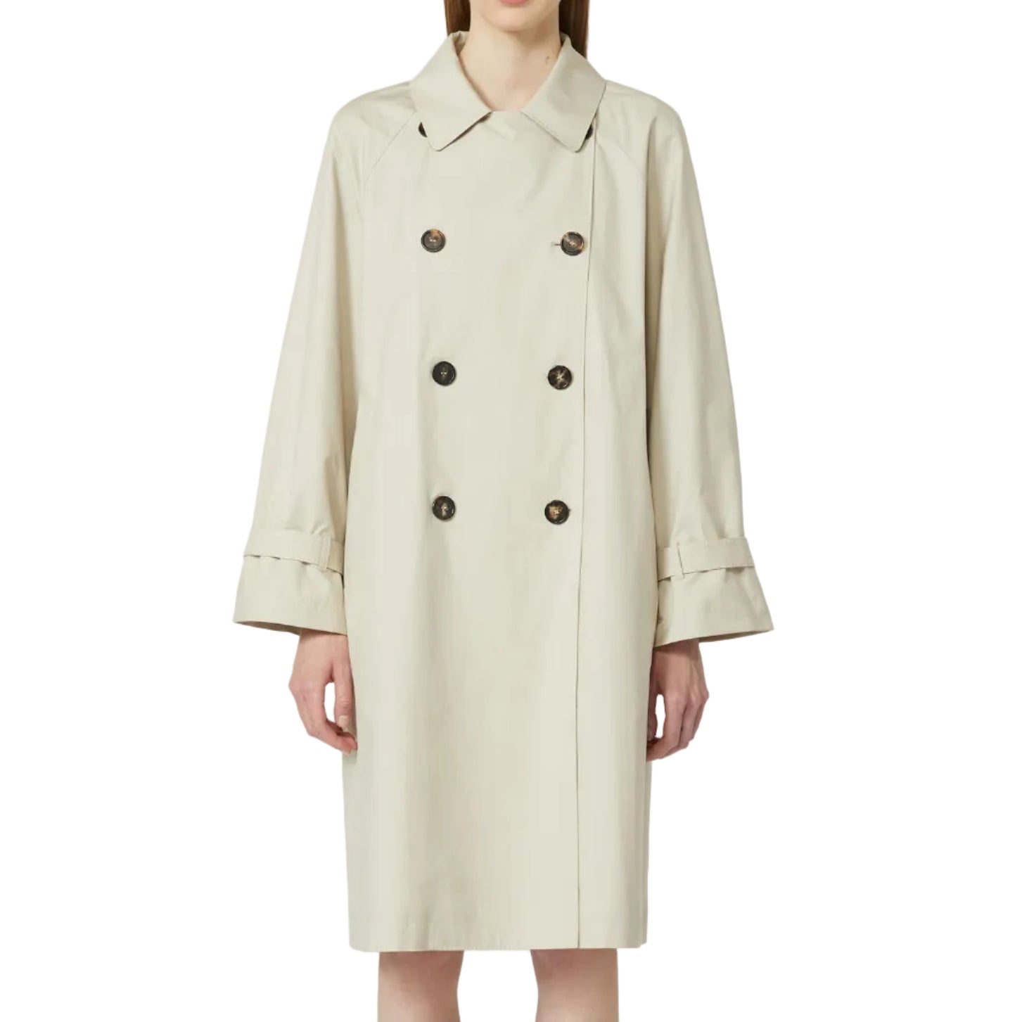 Trench in Twill Antigoccia Lungo CTrench
