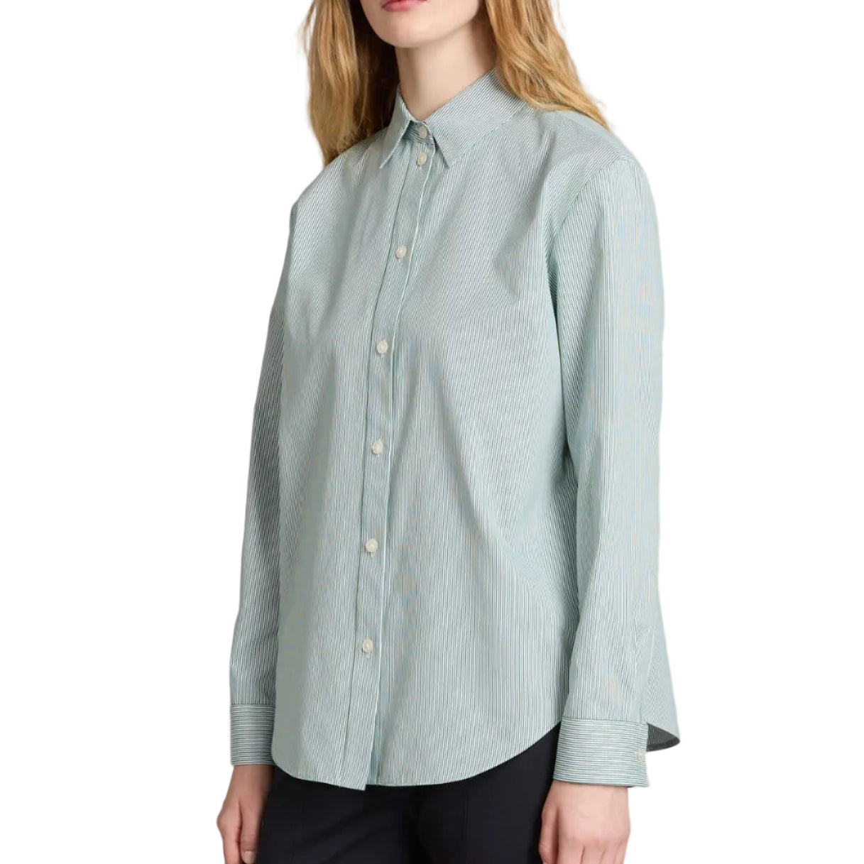 Camicia in Popeline di Cotone Danza