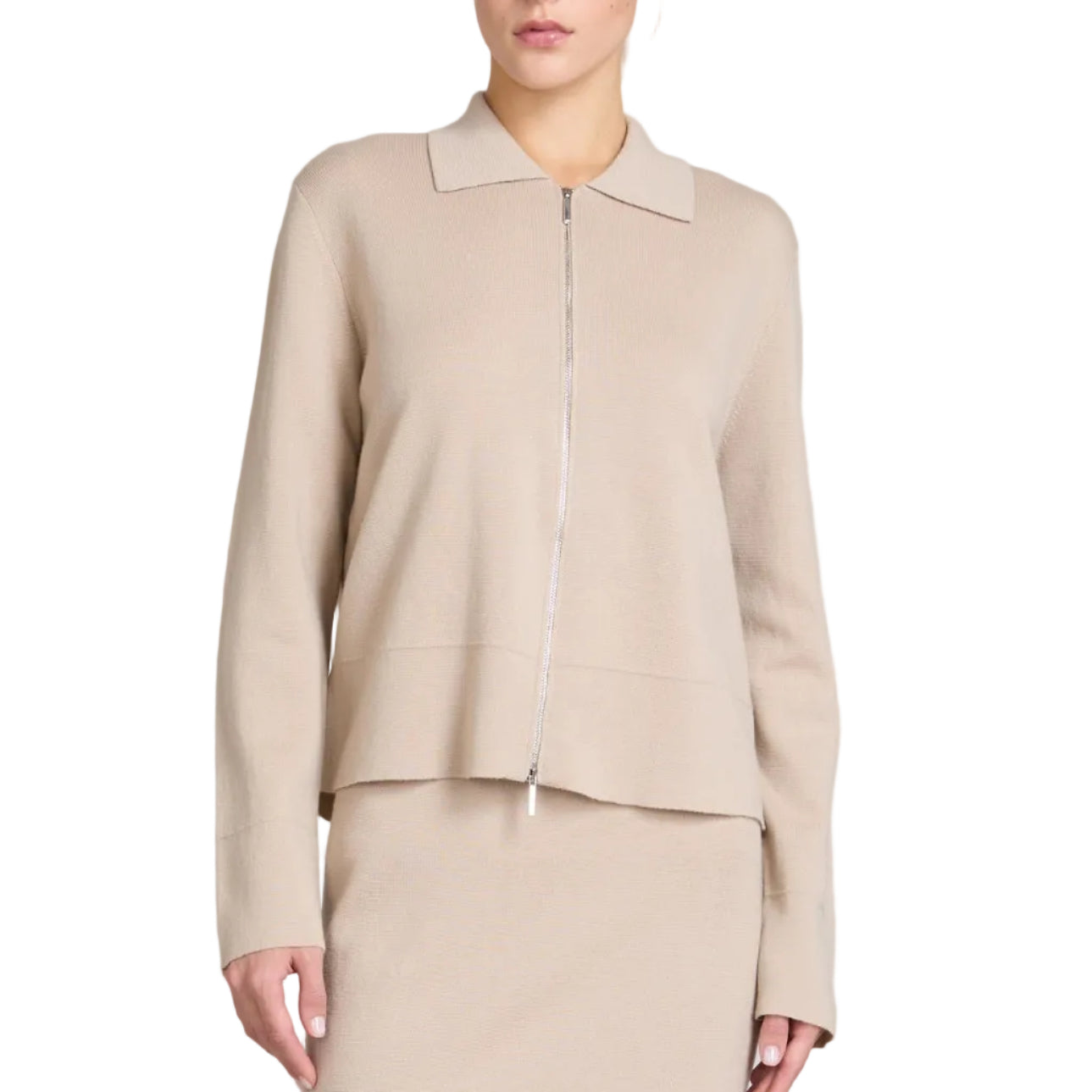 Cardigan con ZIp Snack