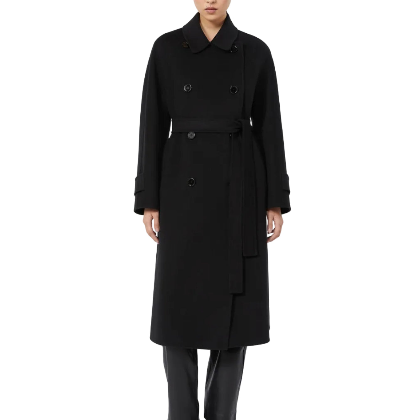 Trench Doppiopetto in Lana Samanta