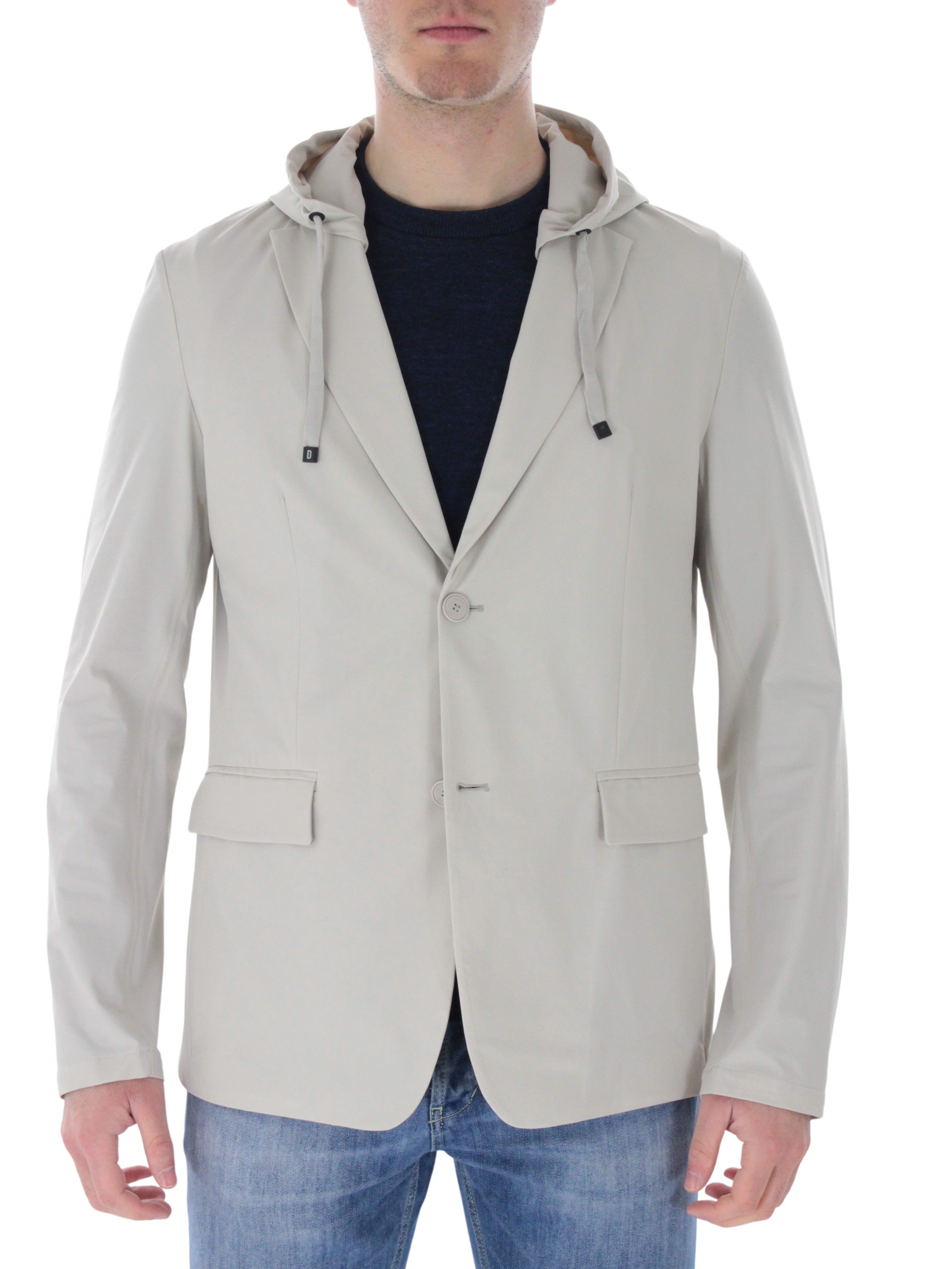 COMBO HOOD Trevi Cream Come Hood Jacket