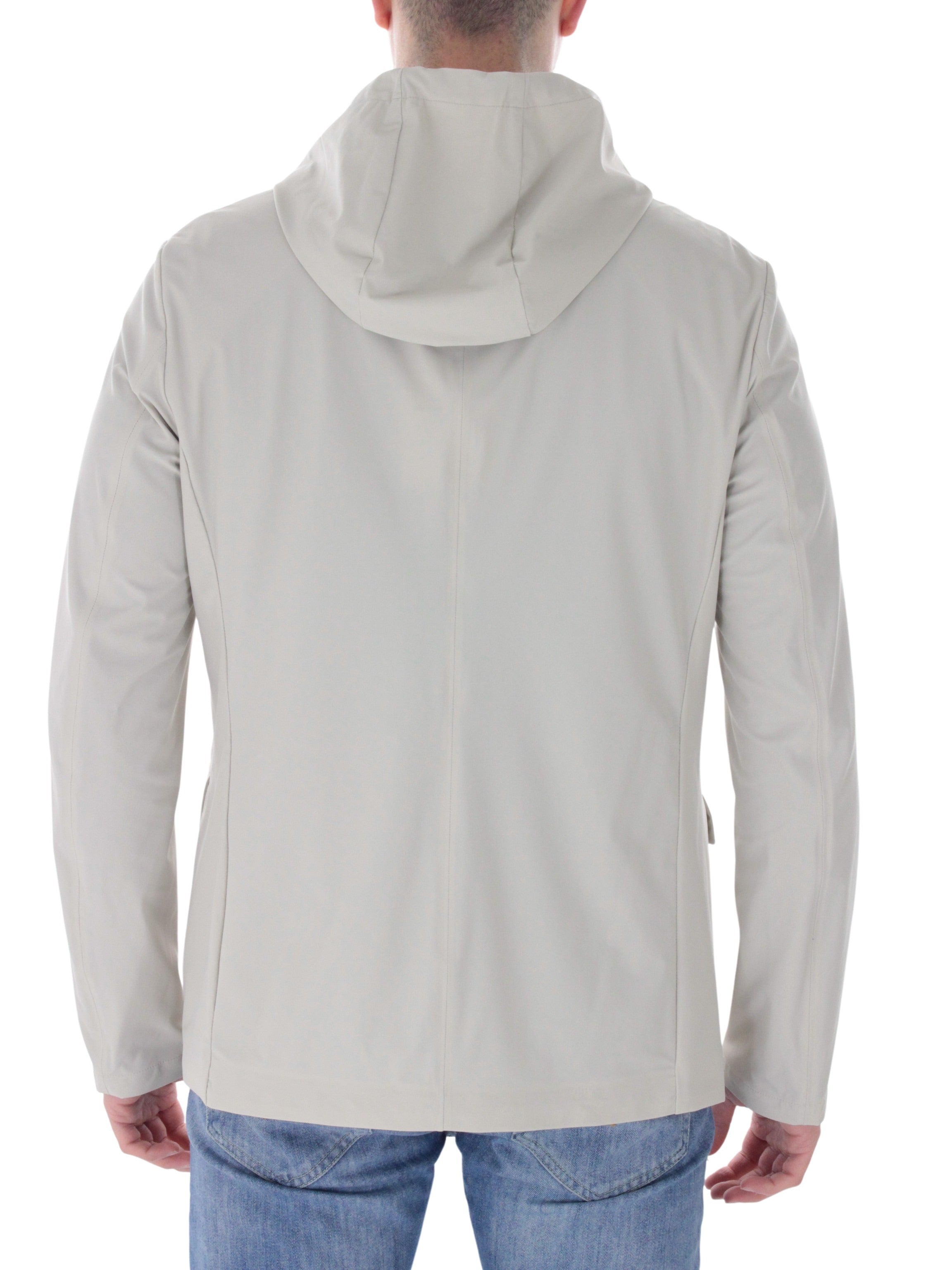 COMBO HOOD Trevi Cream Come Hood Jacket