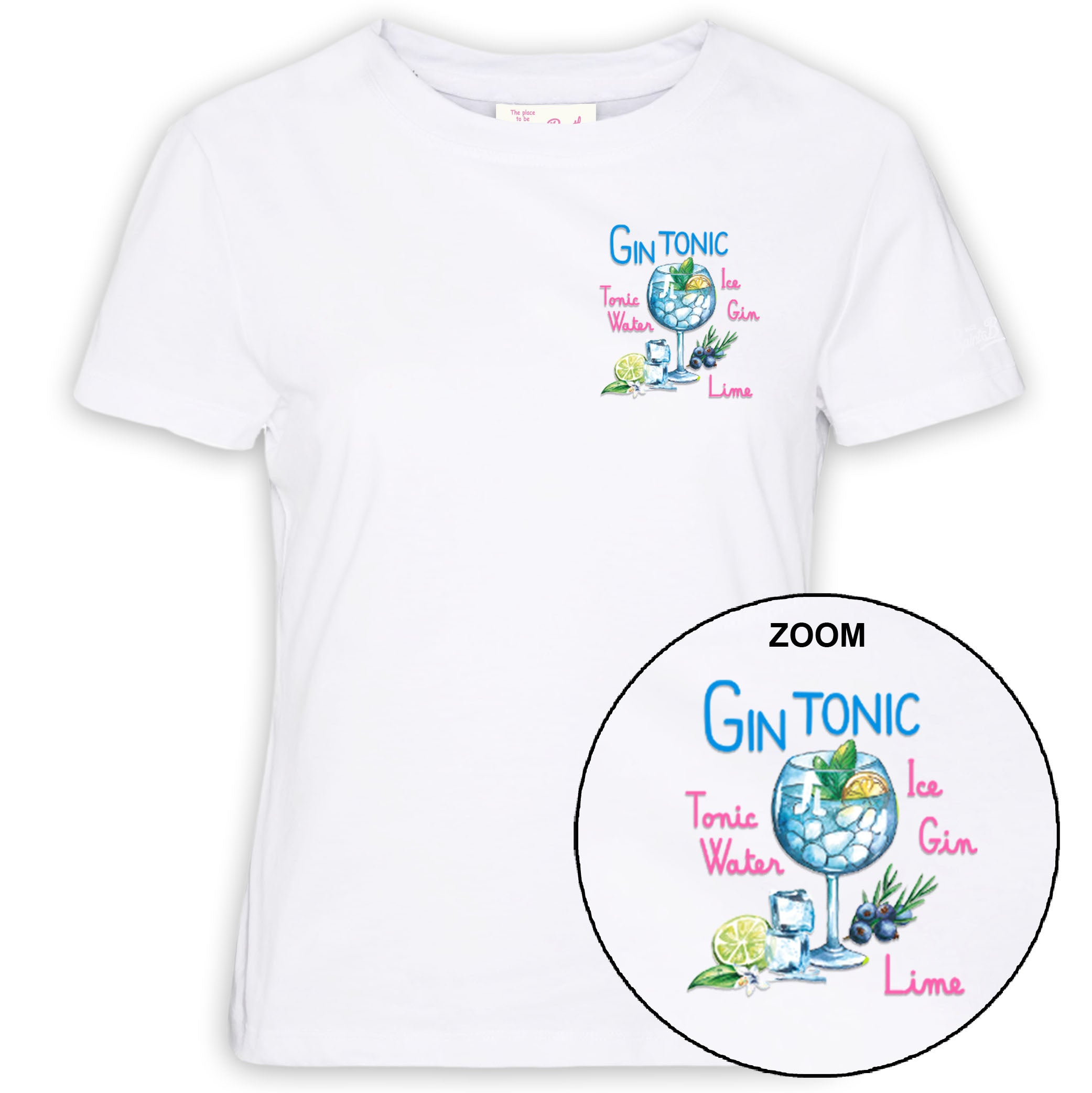 T-shirt Emilie Con Ricamo