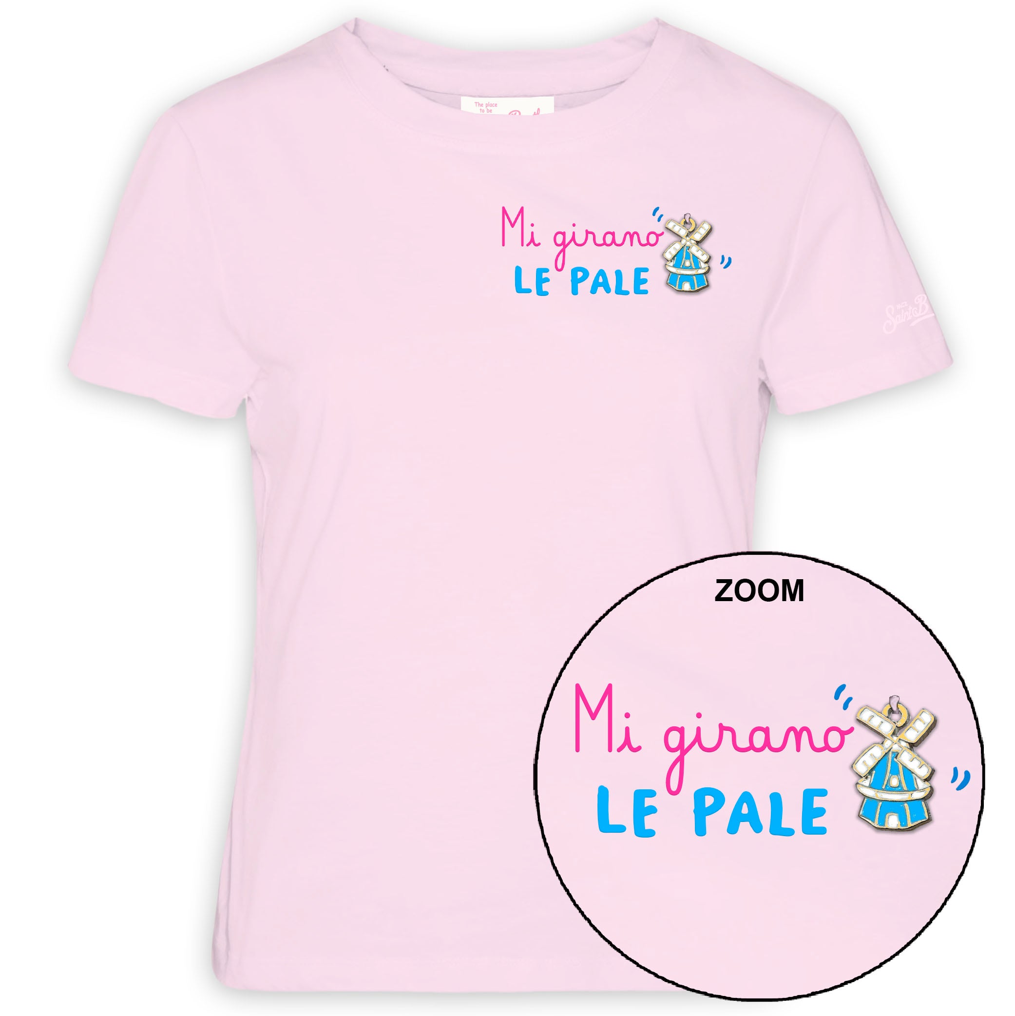 T-Shirt Emilie Con Ricamo