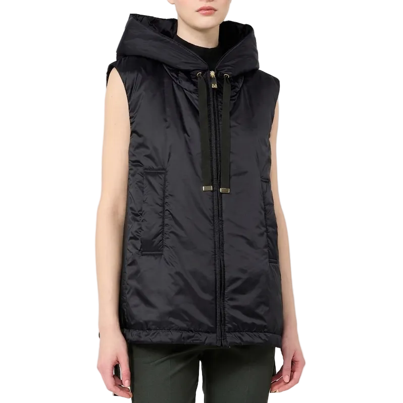 Gilet Corto con Cappuccio Greengo