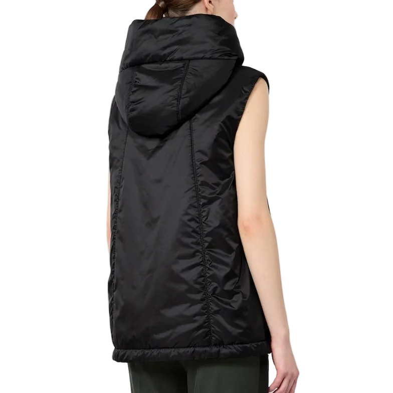 Gilet Corto con Cappuccio Greengo