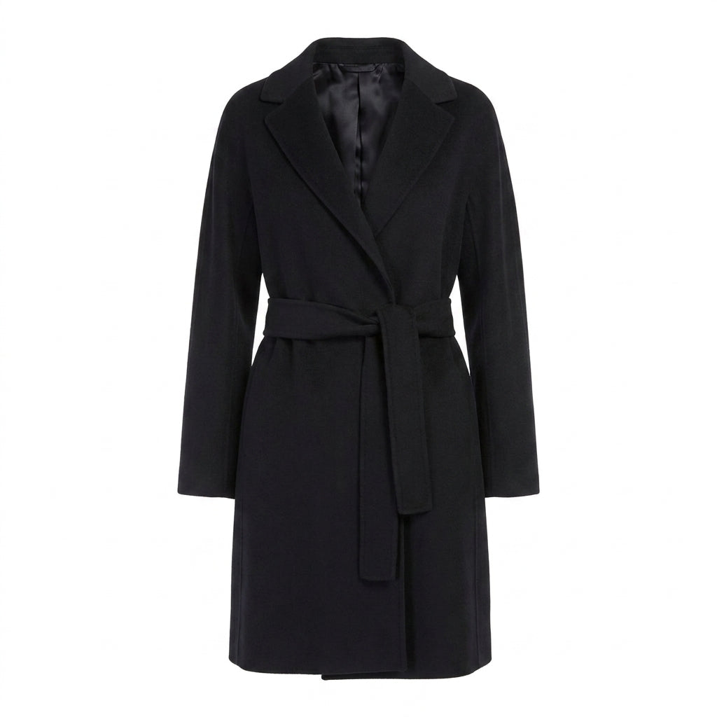 Cappotto corto in lana double Arona