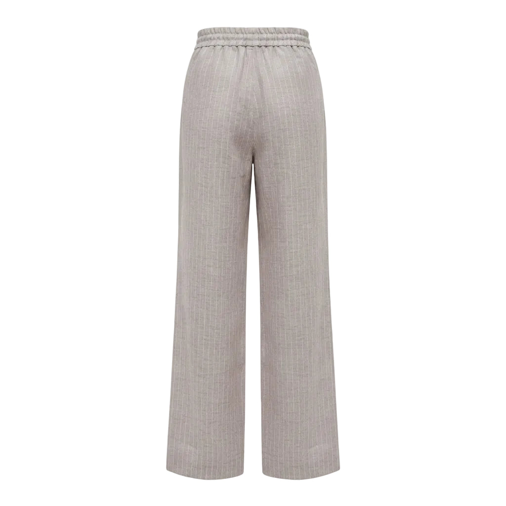 Pantalone in Tela di Lino Fauna