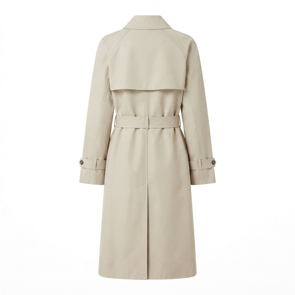 Trench in Twill Antigoccia Lungo CTrench