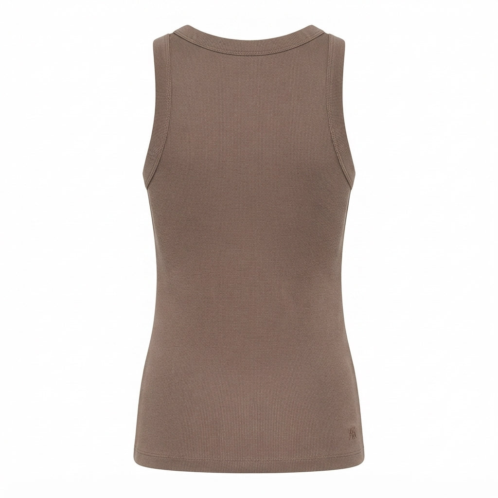 Top Smanicato Seta