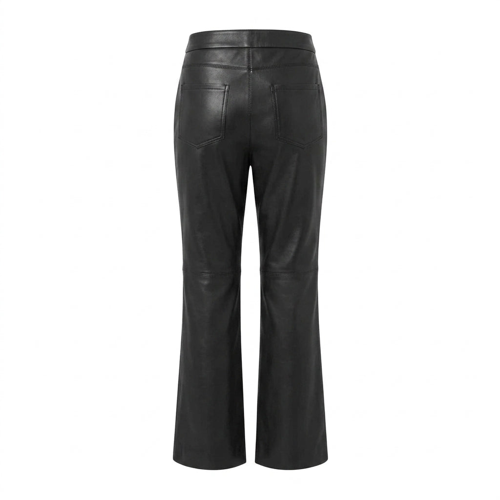 Pantalone slim fit in jersey spalmato Sublime