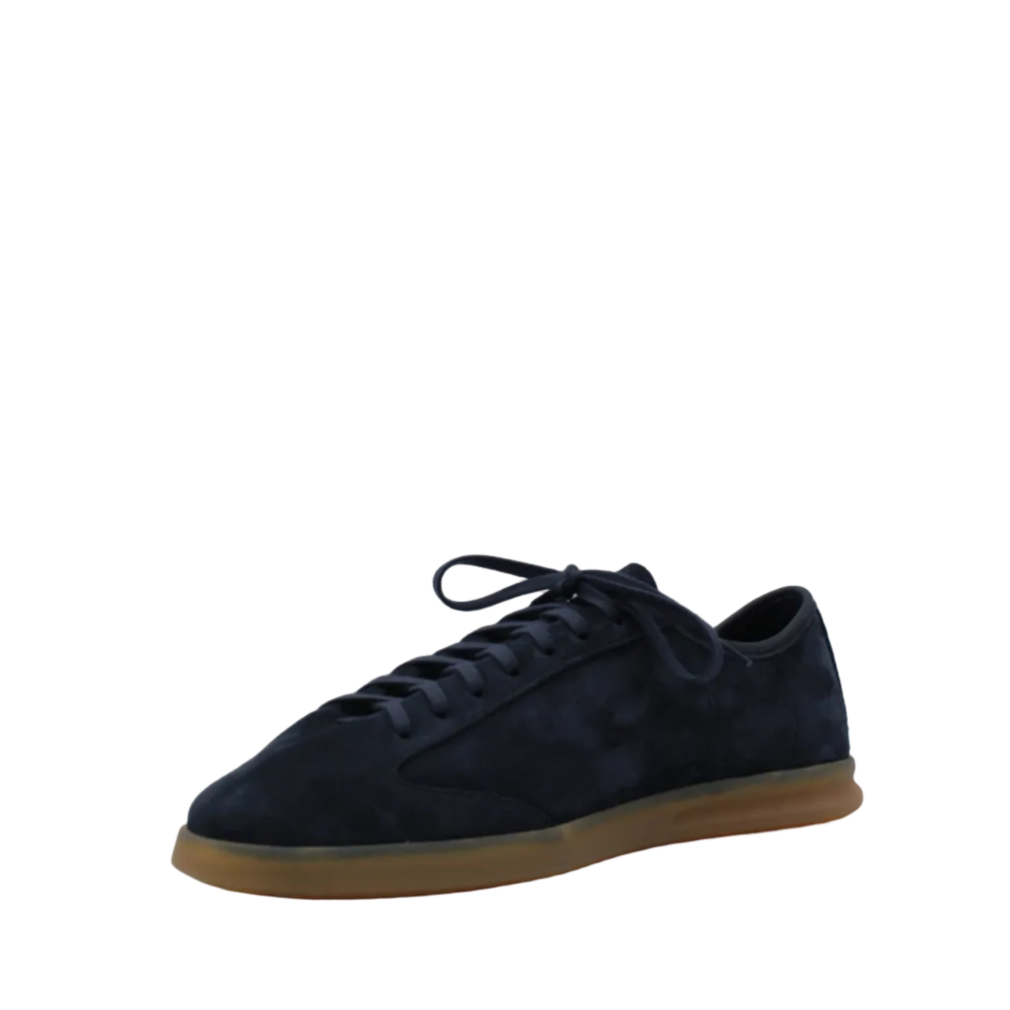 Sneakers in Vitellino con Suola Extra Flessibilìe