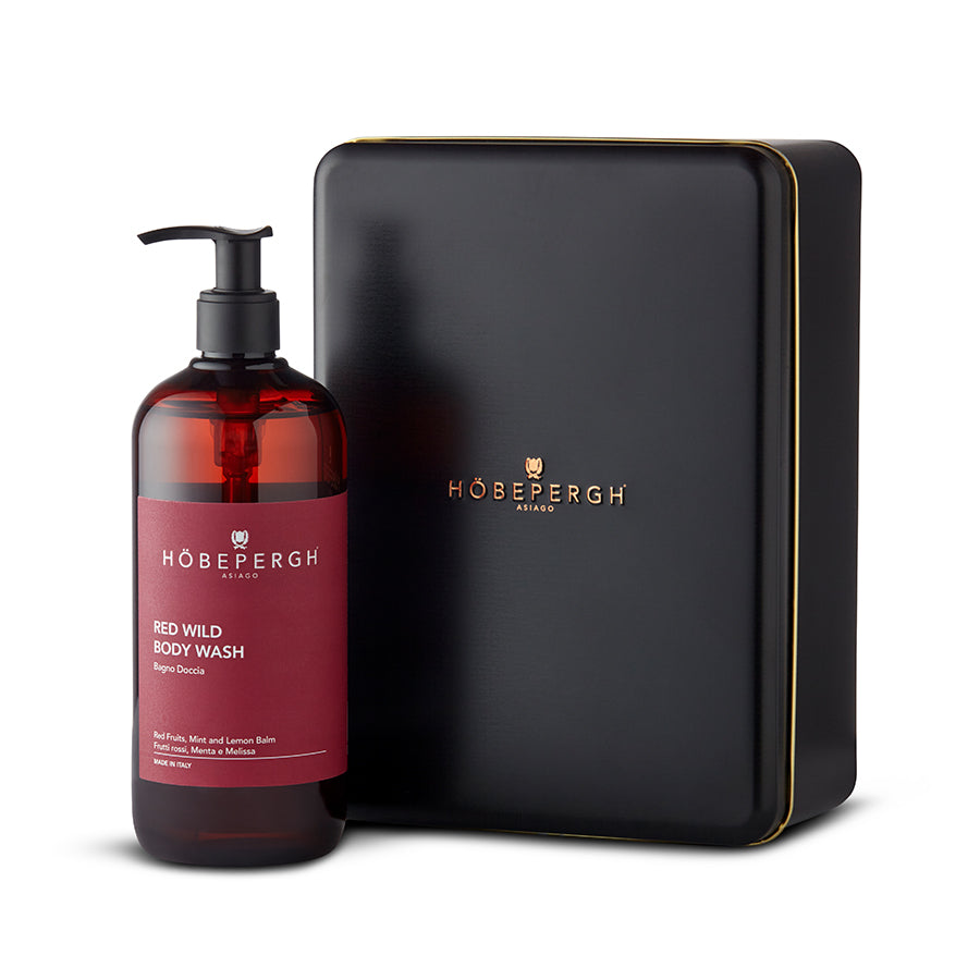 HöbePergh x Mario Gualano Kit Red Wild Doccia Schiuma
