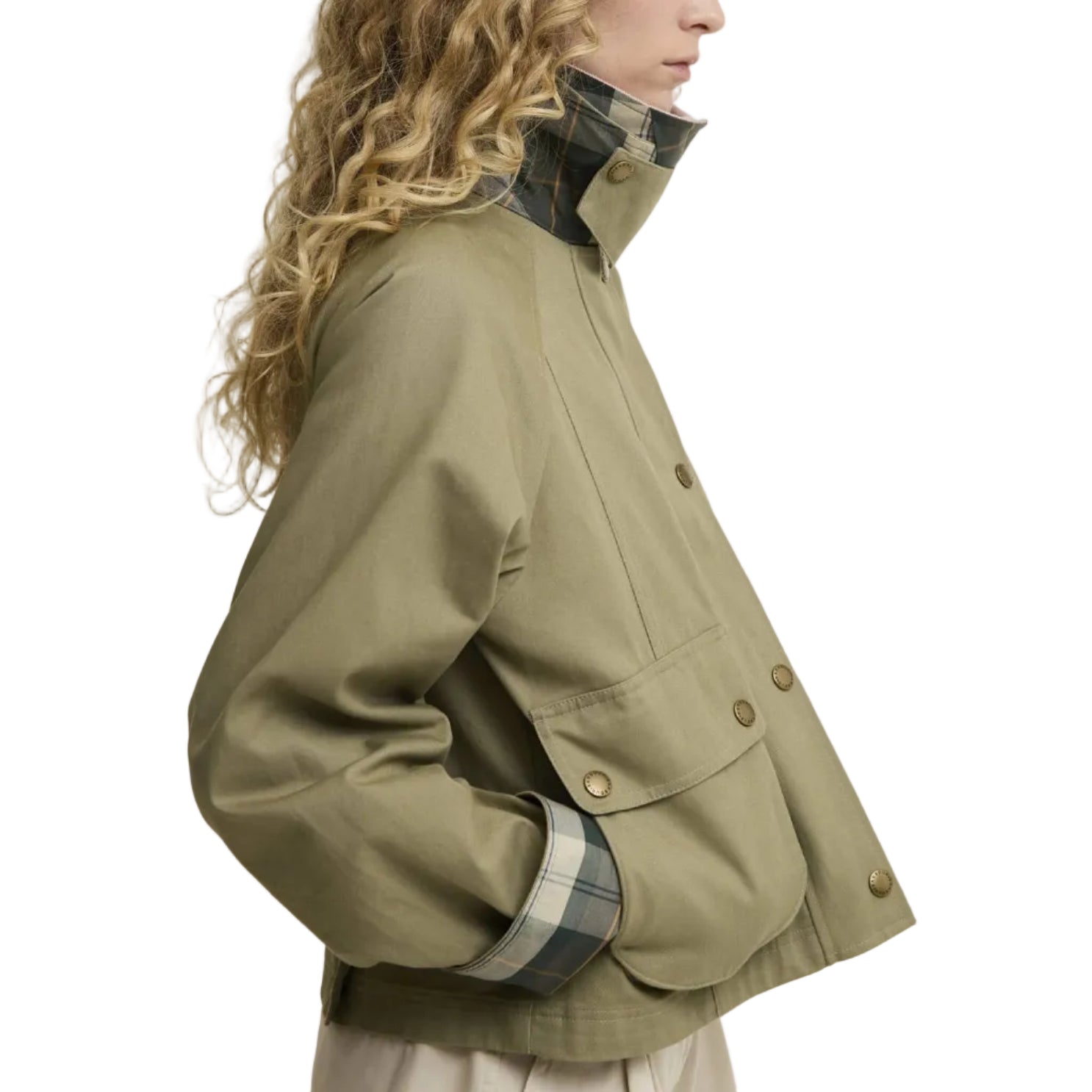 Giacca casual Beadnell dal taglio crop