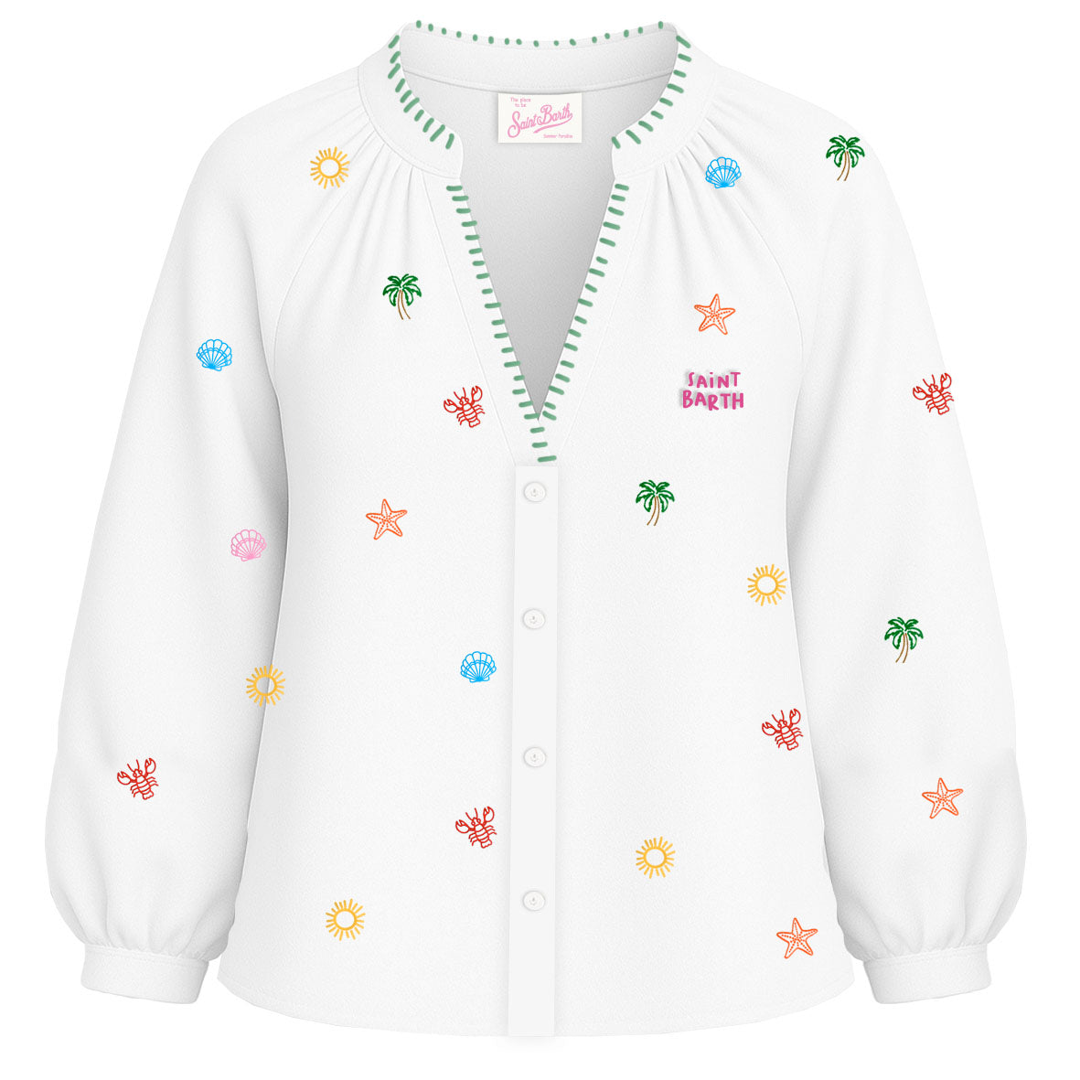 Camicia con Micro Ricami Liona