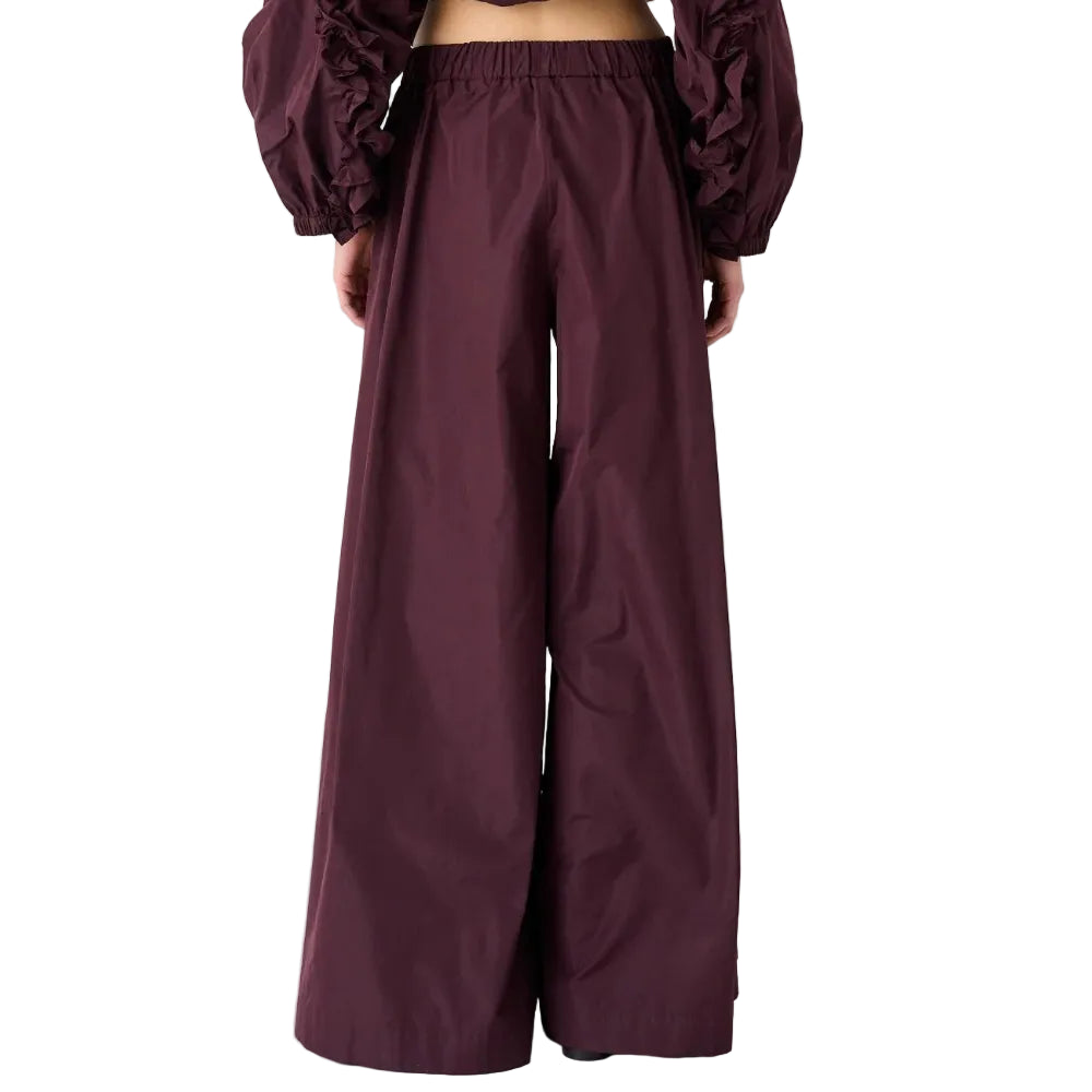 PANTALONE AMPIO IN TAFFETA